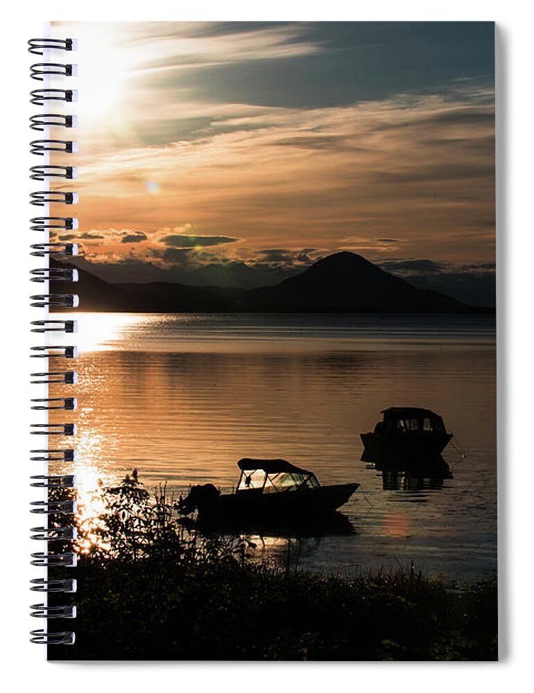 Southeast Alaska Spiral Notebook featuring the photograph SE Alaska by David Kirby