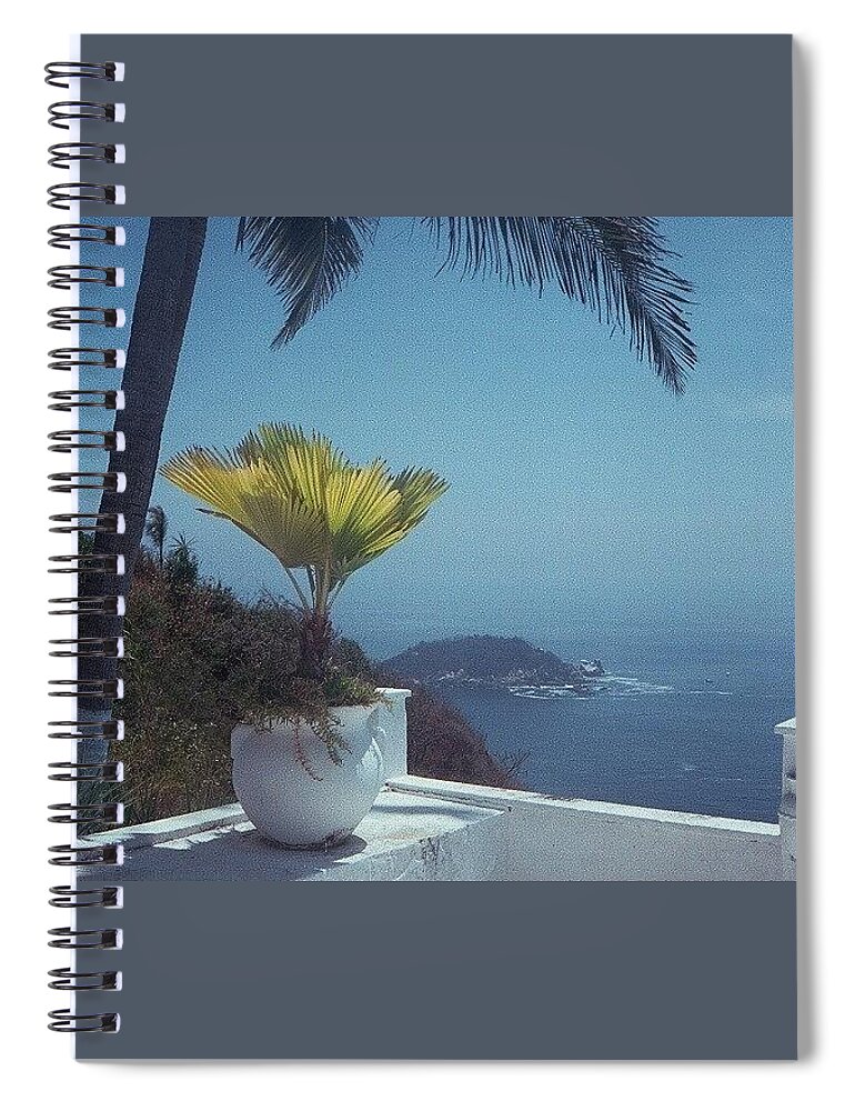 Ocean Spiral Notebook featuring the photograph Sea breeze by Fred Bailey