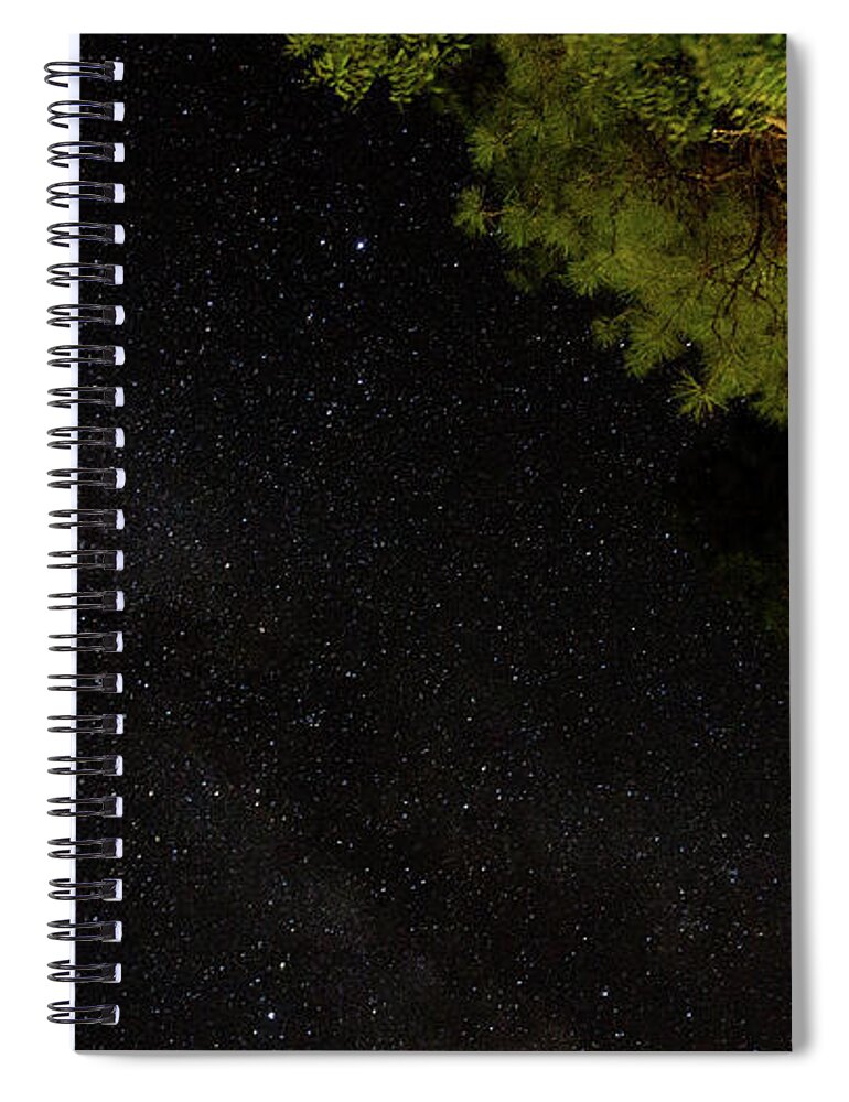 Fine Art Spiral Notebook featuring the photograph Sedona Arizona Night Sky by Anthony Giammarino