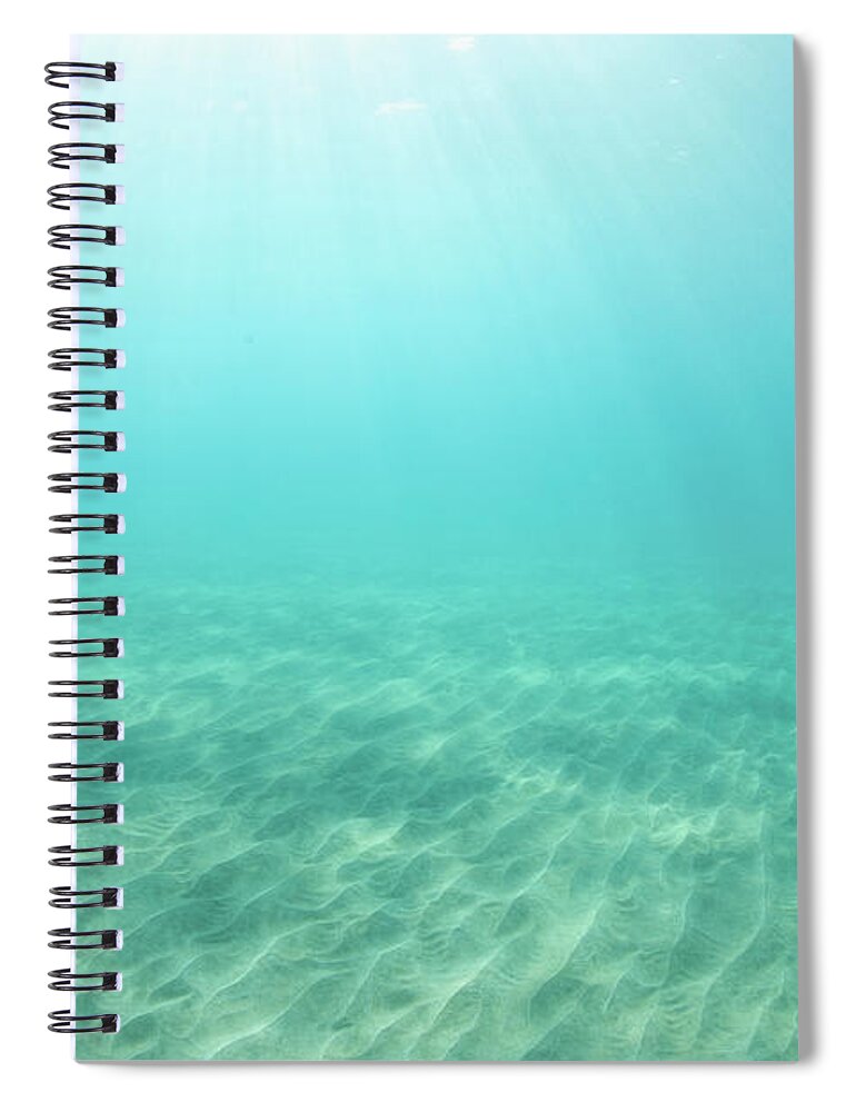 Tranquility Spiral Notebook featuring the photograph Serene Sea by M Sweet