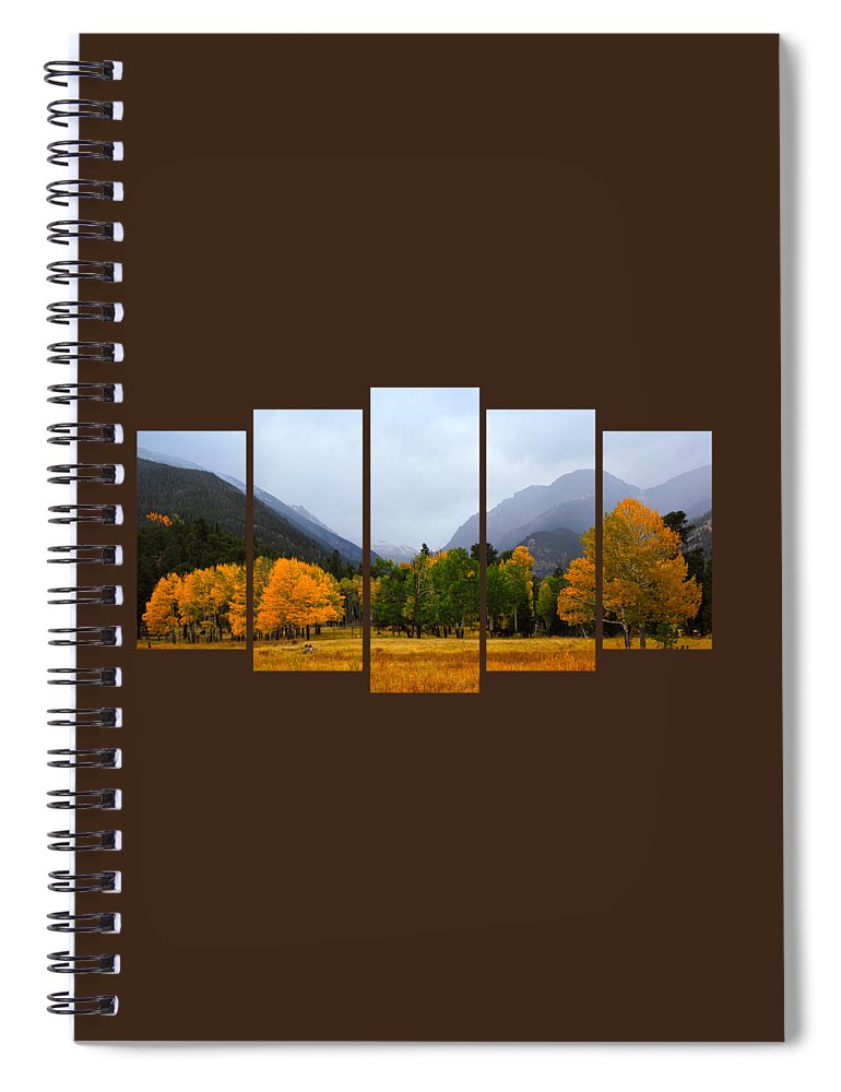 Set 3-2 Spiral Notebook featuring the photograph Set 3-2 by Shane Bechler
