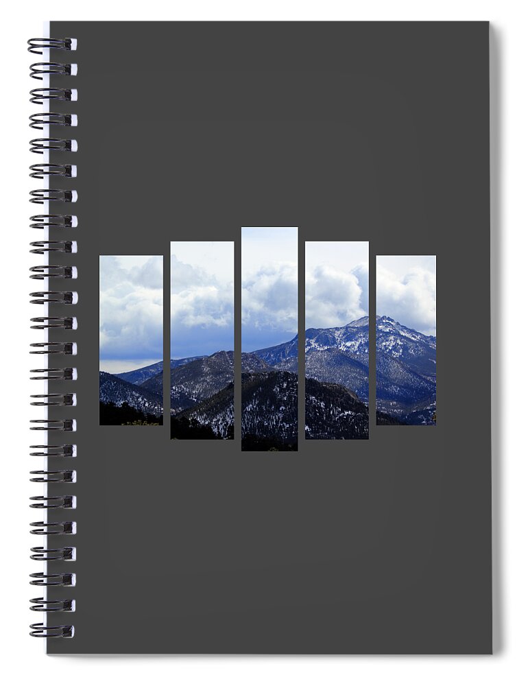 Set 46 Spiral Notebook featuring the photograph Set 46 by Shane Bechler