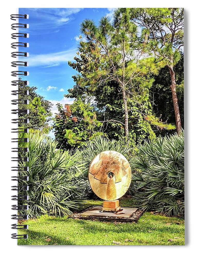 Sunny Spiral Notebook featuring the photograph Shine Bright by Portia Olaughlin