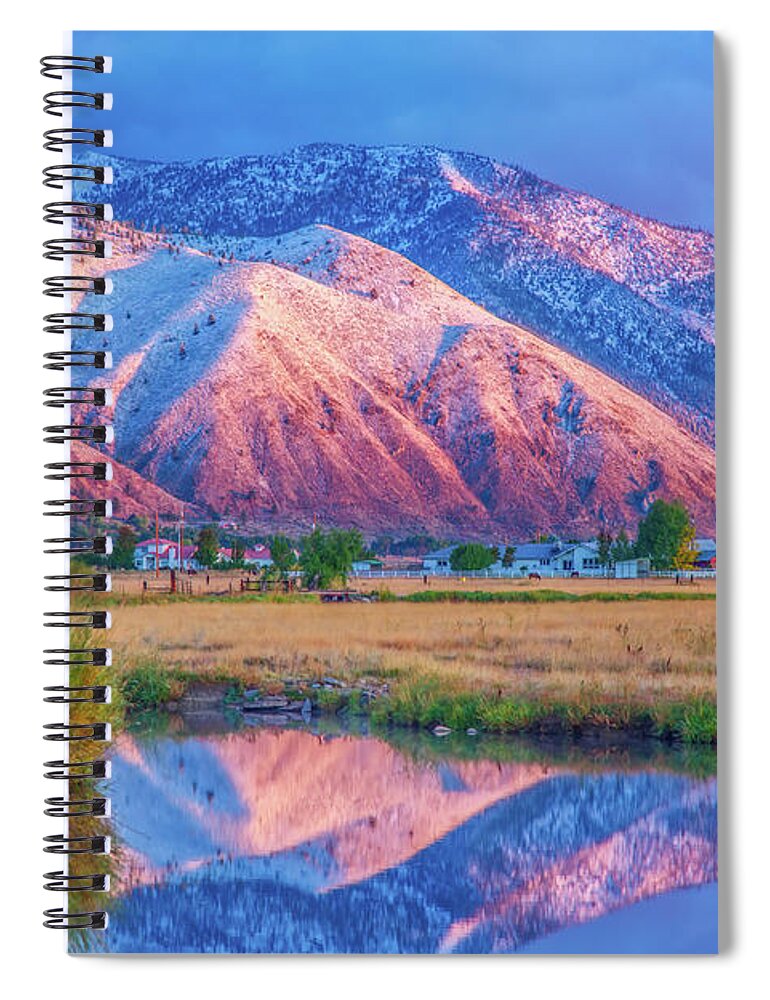 Landscape Spiral Notebook featuring the photograph Sierra Reflection by Marc Crumpler