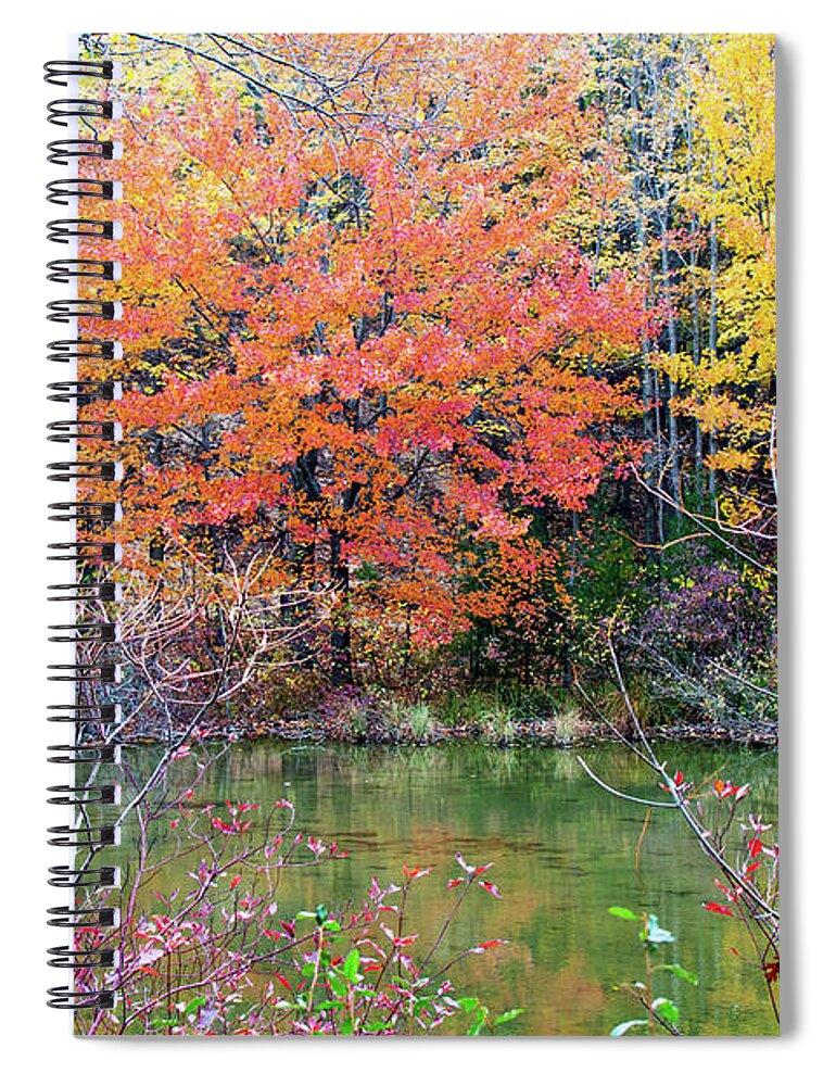 Michigan Spiral Notebook featuring the photograph Silver Lake State Park Michigan by Ken Figurski