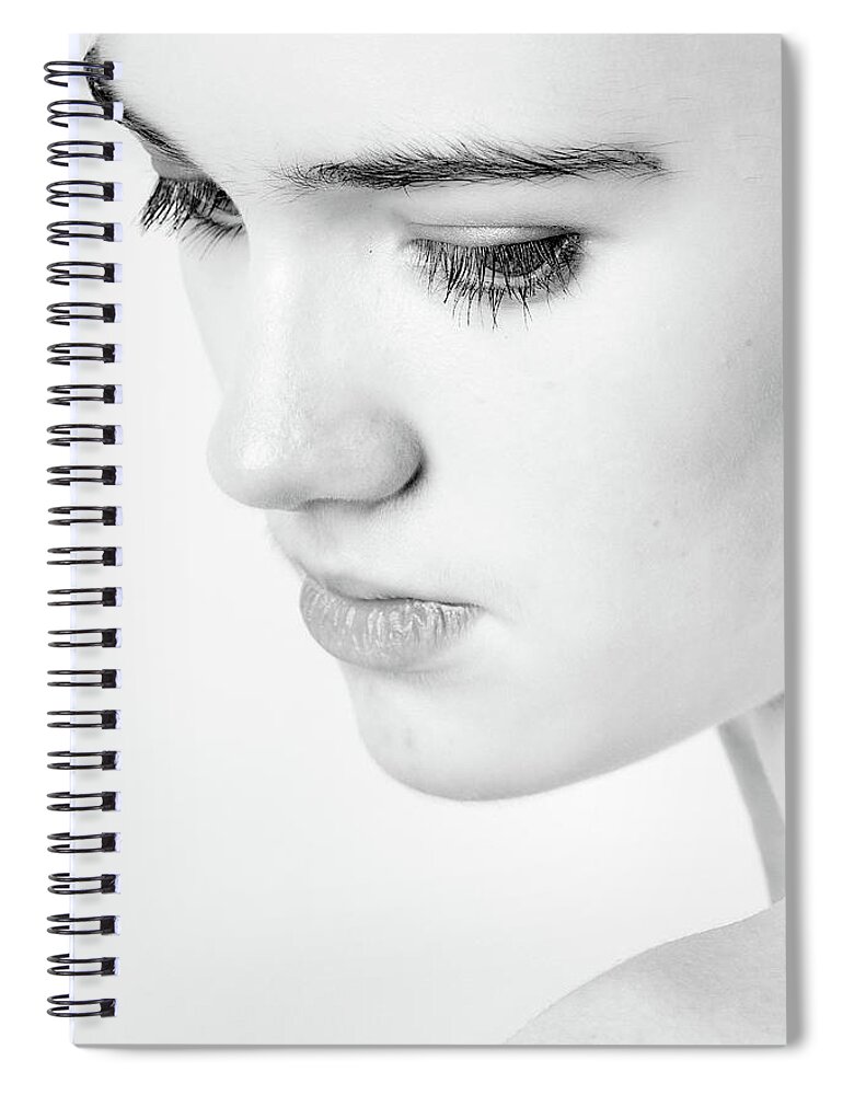 Dublin Spiral Notebook featuring the photograph Simplicity by Paul Power