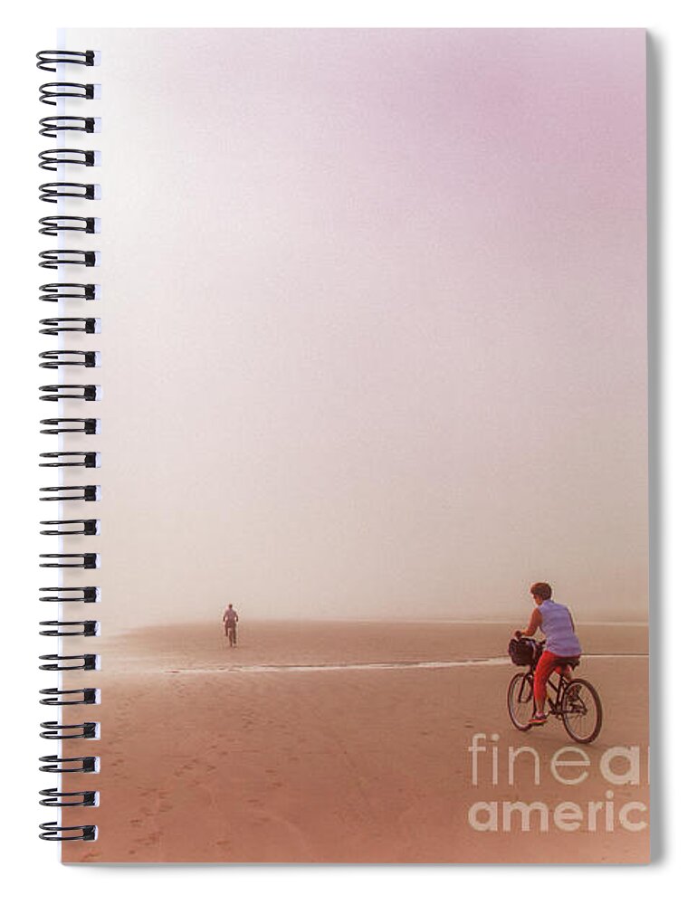 Hilton Head Spiral Notebook featuring the photograph Soft and Light 34 by Becqi Sherman