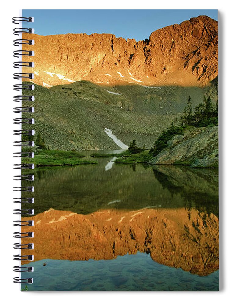 Tranquility Spiral Notebook featuring the photograph Solitude by Robin Wilson Photography