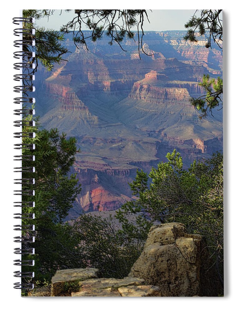 Top Seller Spiral Notebook featuring the photograph South Rim - Grand Canyon by Paulette B Wright