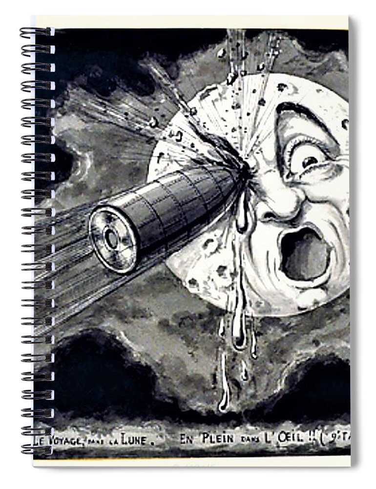 Face Spiral Notebook featuring the photograph Square In The Eye by Rob Hans