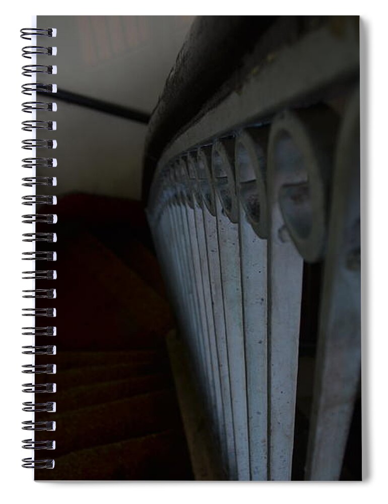 Stairs Spiral Notebook featuring the photograph Stairs by Chromolaena Odorataa