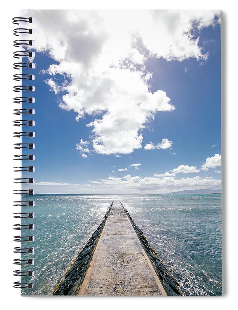 Tranquility Spiral Notebook featuring the photograph Stairway To Heaven by Jdphotography