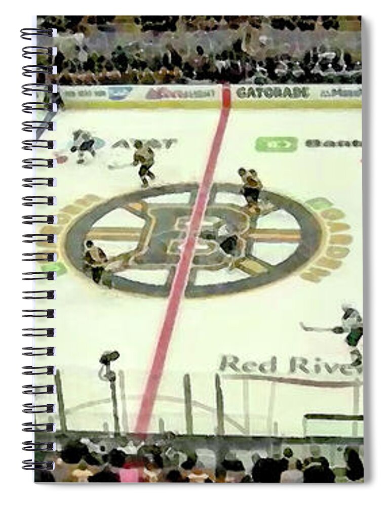 St Louis Spiral Notebook featuring the photograph Stanley Cup Final by Billy Knight