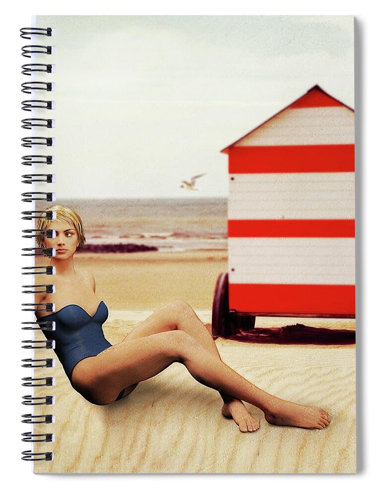 Summer Spiral Notebook featuring the photograph Summer Side Of Life by Thomas Leparskas