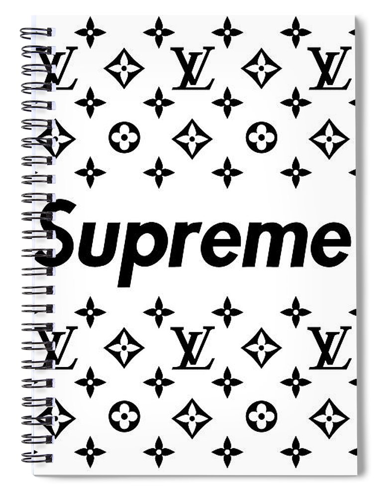 Supreme Louis Vuitton Spiral Notebook for Sale by Supreme Ny