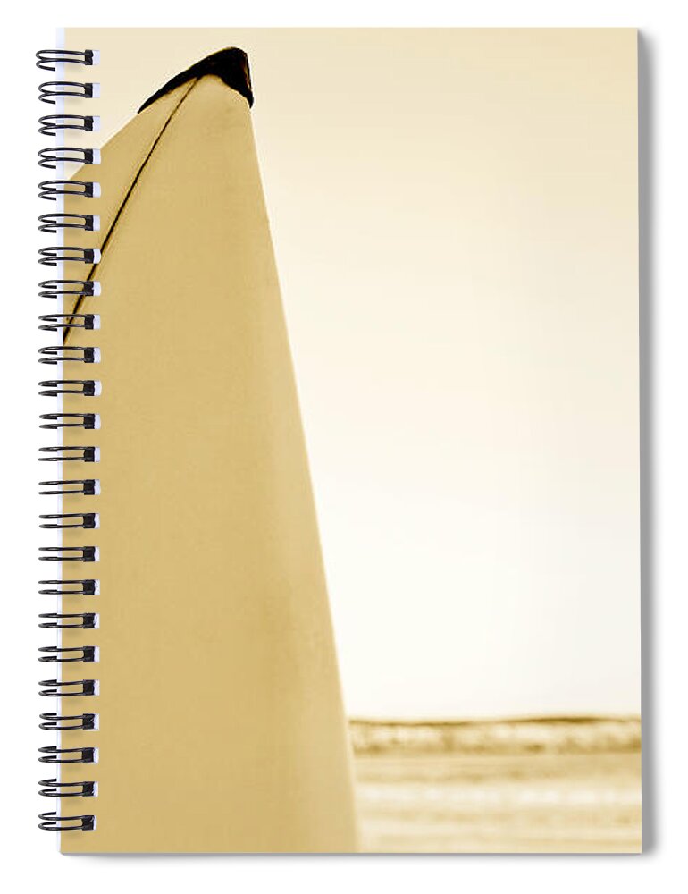 Port Lincoln Spiral Notebook featuring the photograph Surf Board by John White Photos