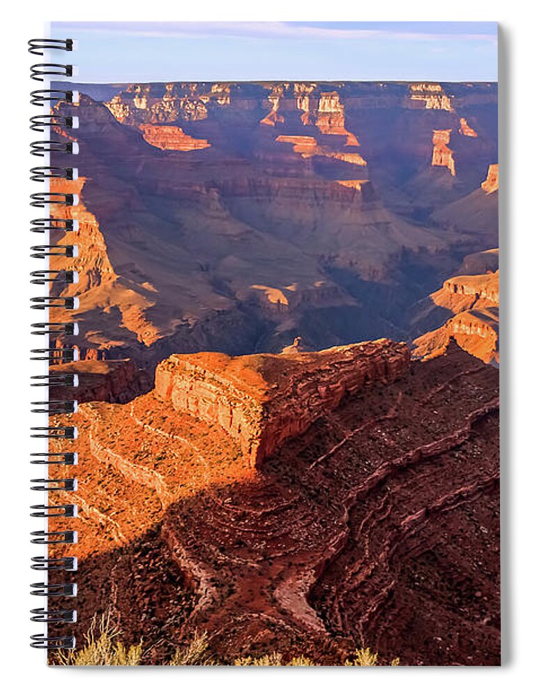 Arizona Spiral Notebook featuring the photograph Sweet Sunset by Dawn Richards