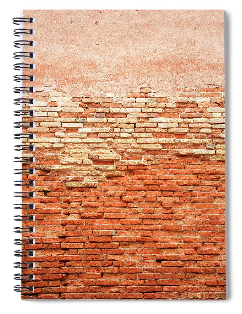 Tranquility Spiral Notebook featuring the photograph The Byzantine Brickwork Of The Arsenale by Tracy Packer Photography