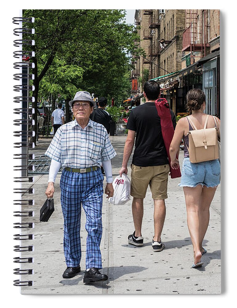 Dyckman Street Spiral Notebook featuring the photograph The Dude by Cole Thompson