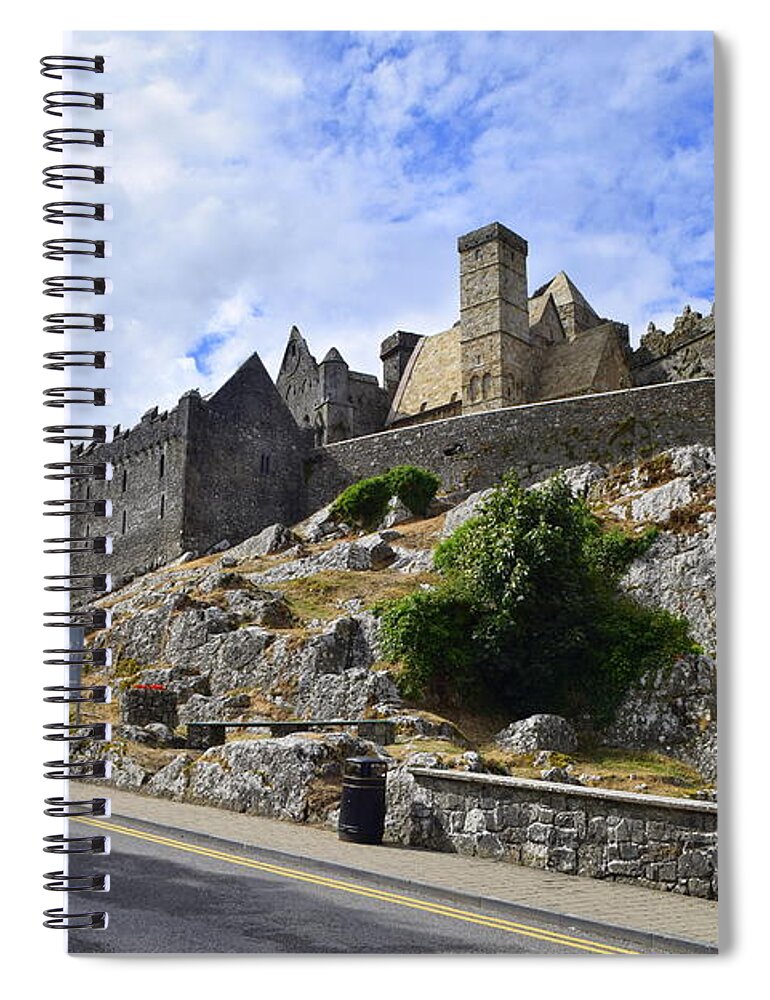 The Rock Of Cashel Spiral Notebook featuring the photograph The Rock of Cashel by Joe Cashin
