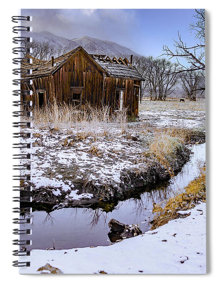 Old House Spiral Notebook featuring the photograph This Old House by Don Hoekwater Photography