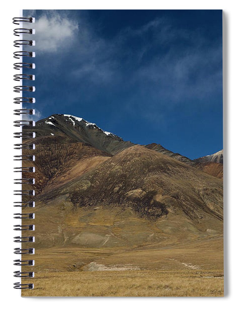 Sebastian Kennerknecht Spiral Notebook featuring the photograph Tien Shan Mountains, Kyrgyzstan by Sebastian Kennerknecht