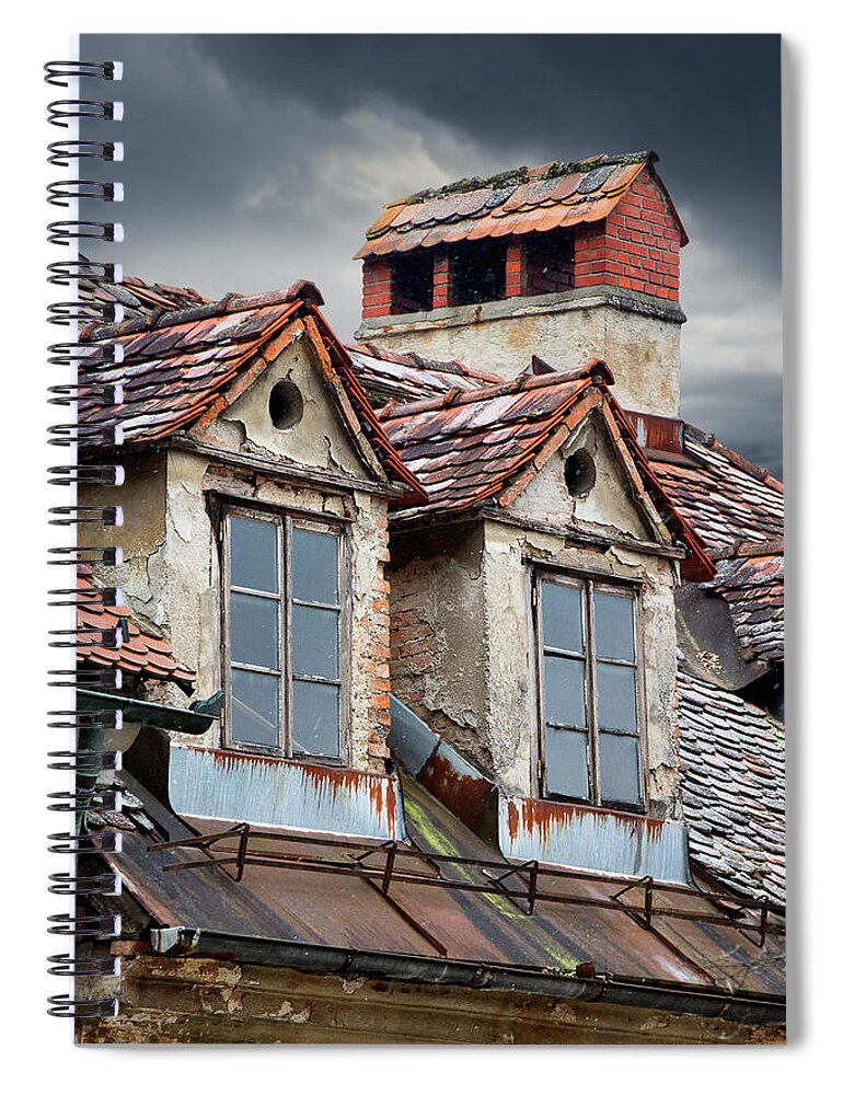 Slovenia Spiral Notebook featuring the photograph Time Has A Name by Iryna Goodall