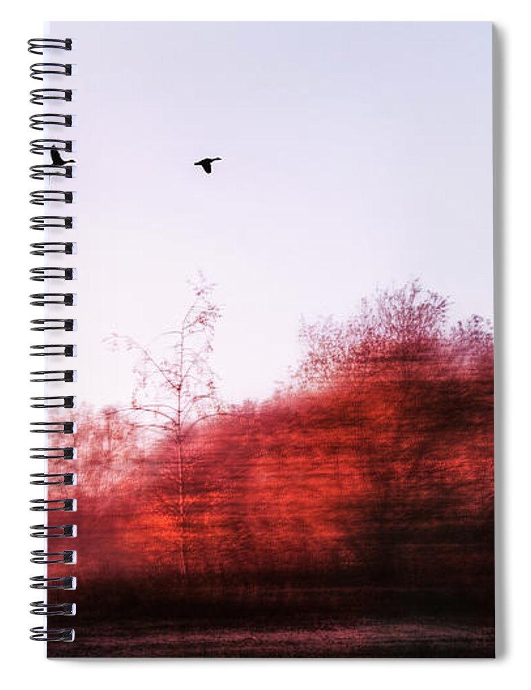 Nature Spiral Notebook featuring the photograph Touch of Nature by Jaroslav Buna