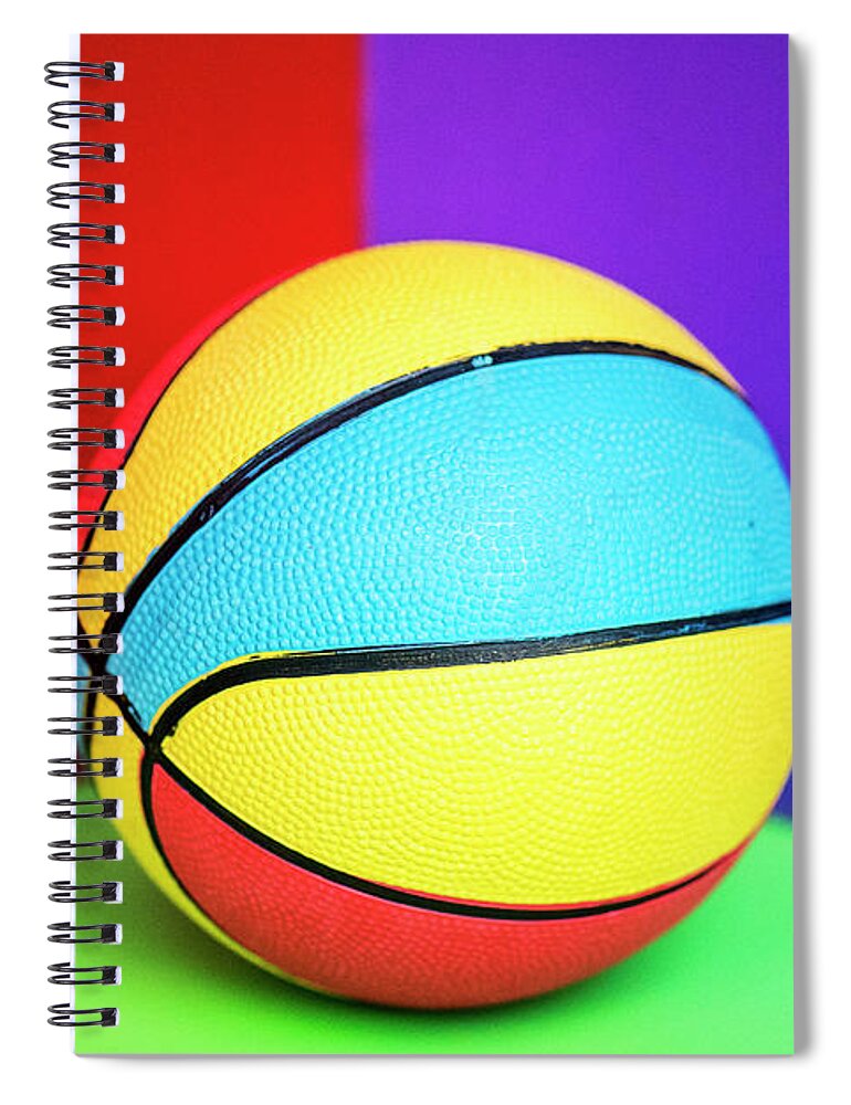 Sports Ball Spiral Notebook featuring the photograph Toy Ball by Yasser Chalid