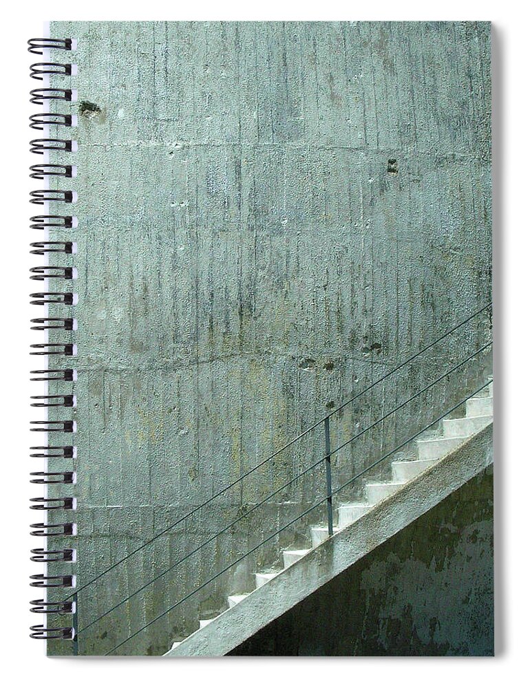 Berlin Spiral Notebook featuring the photograph Trudelturm by Ute Kluge, Berlin, Germany