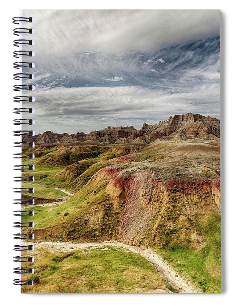 Tranquility Spiral Notebook featuring the photograph Unreal Place, But It Does Exist by Pedro Díaz Cosme