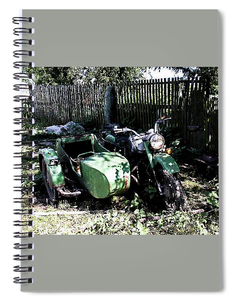 Etr Ght Spiral Notebook featuring the photograph Ural 4 by Phyllis Spoor