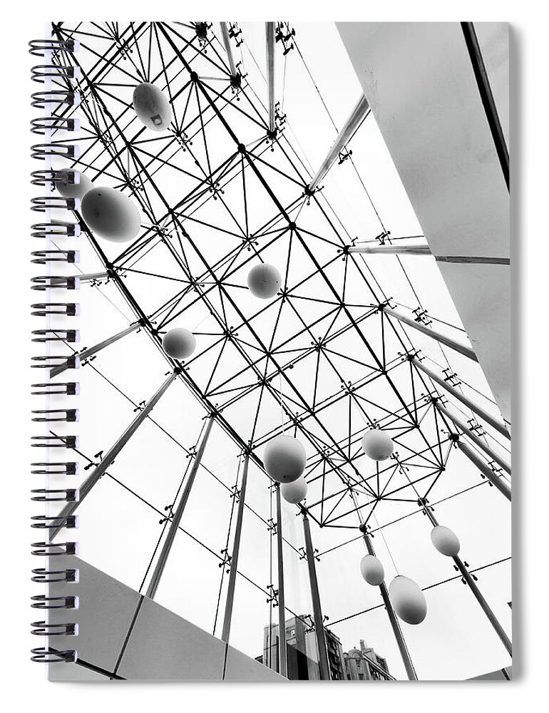 Steps Spiral Notebook featuring the photograph Urban Architecture by Vii-photo