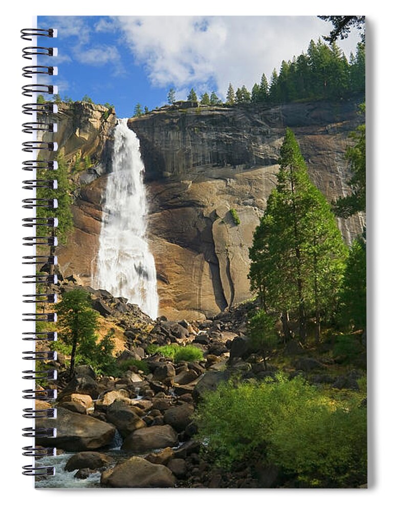 Scenics Spiral Notebook featuring the photograph Usa, California, Yosemite National by Gary J Weathers