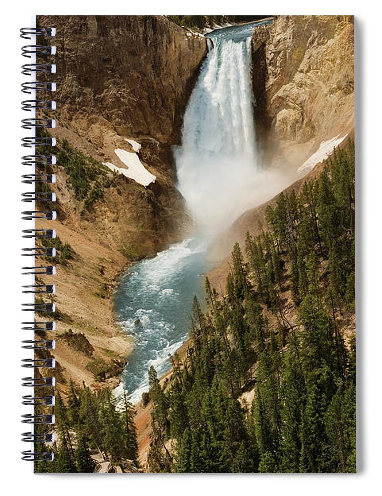 Scenics Spiral Notebook featuring the photograph Usa, Wyoming, Yellowstone National by Philip Nealey