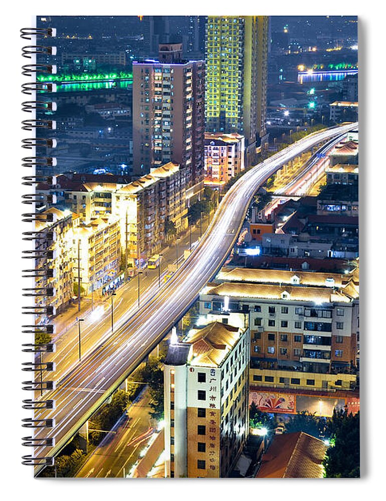 Outdoors Spiral Notebook featuring the photograph Vantage Point In Color by Copyright Adonis G. Seno
