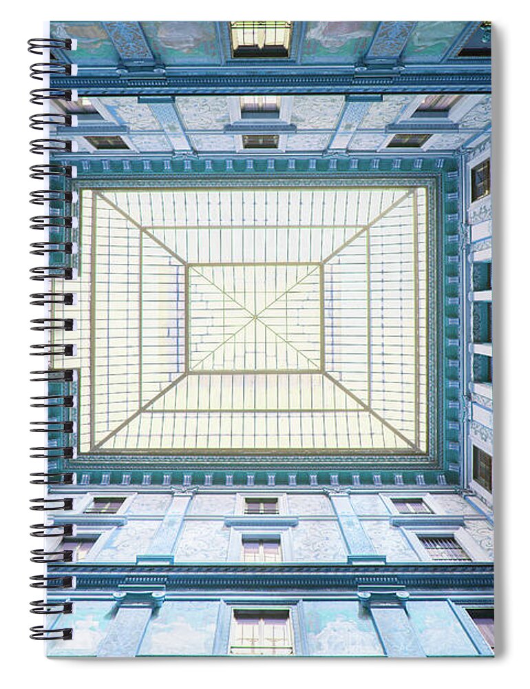 Ceiling Spiral Notebook featuring the photograph Vatican City,state Of The Vatican City by Andrew Steele