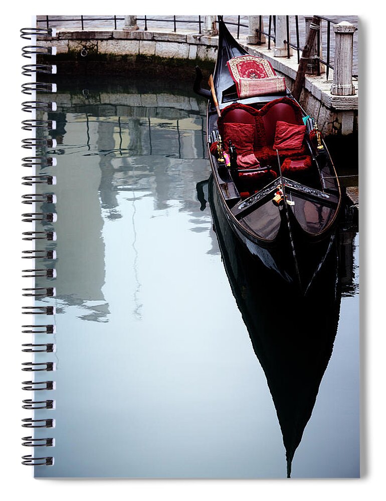 Veneto Spiral Notebook featuring the photograph Venice. Color Image by Claudio.arnese