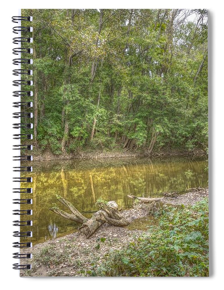 River Spiral Notebook featuring the photograph Walnut Creek by Jeremy Lankford
