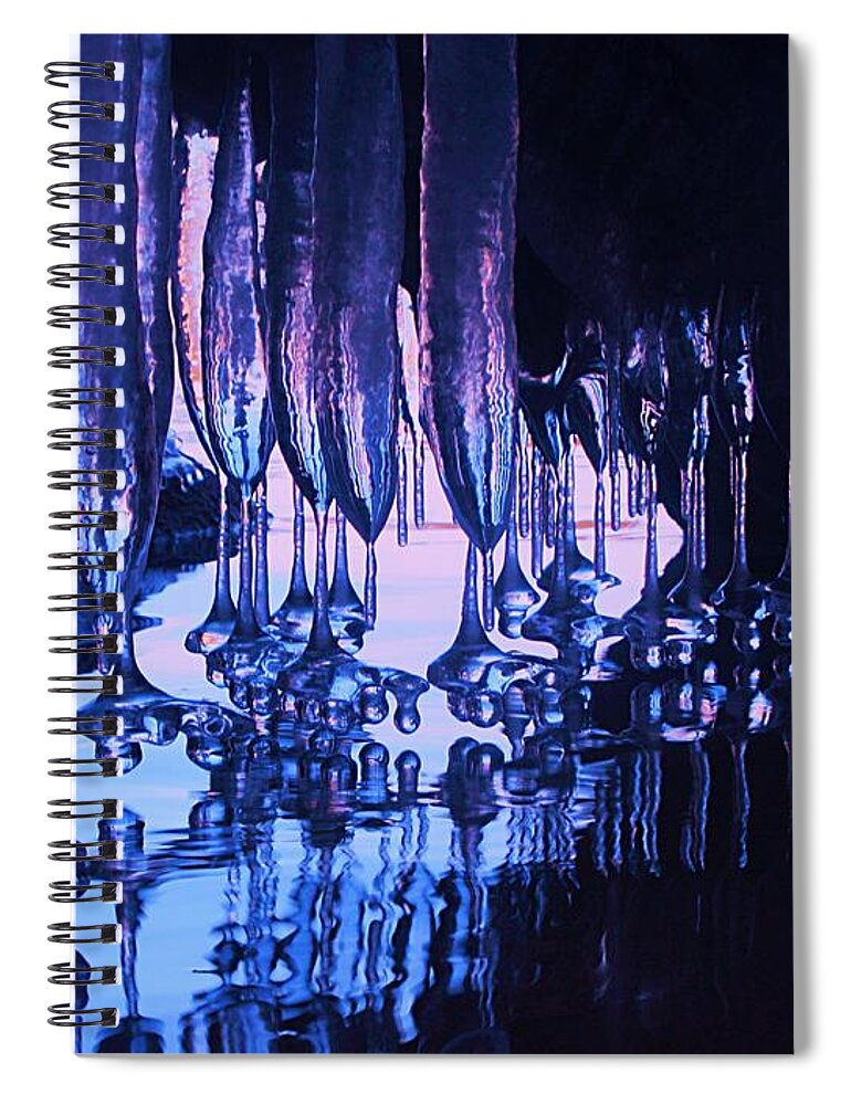Lake Tahoe Spiral Notebook featuring the photograph Water Alive by Sean Sarsfield