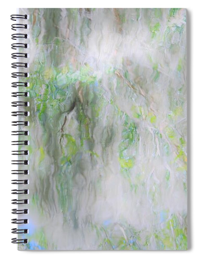 Water Spiral Notebook featuring the photograph Water Colored Reflections by Merle Grenz