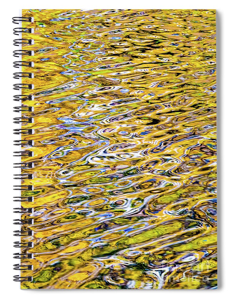 Watercolor Spiral Notebook featuring the photograph WaterColor by Melissa Lipton