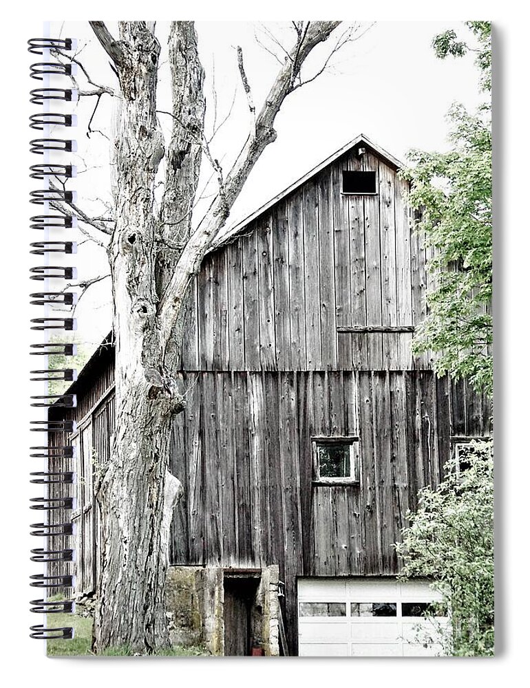 Old Spiral Notebook featuring the photograph Weathered by Merle Grenz