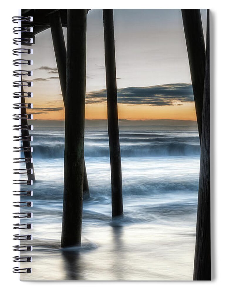 Wet Feet Spiral Notebook featuring the photograph Wet Feet by Russell Pugh