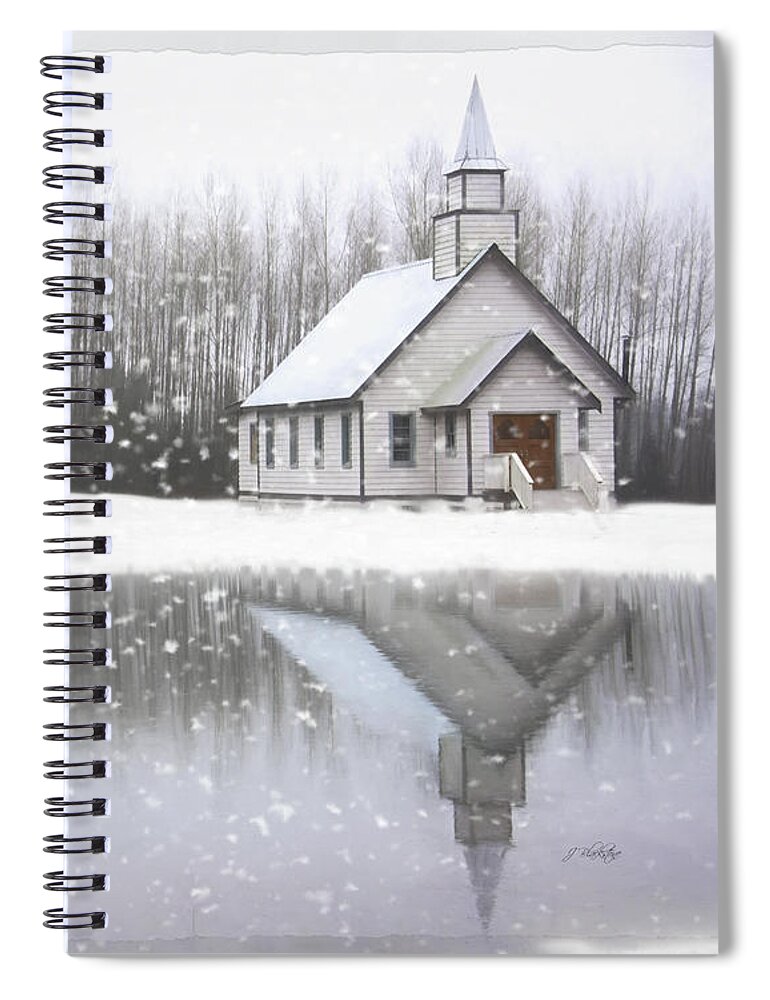 Where Hope Grows Spiral Notebook featuring the photograph Where Hope Grows - Hope Valley Art by Jordan Blackstone