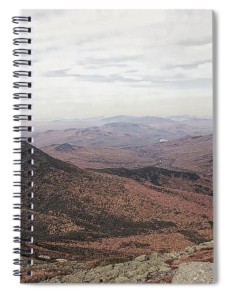 Marcia Lee Jones Spiral Notebook featuring the photograph White Mountain Series #3 by Marcia Lee Jones