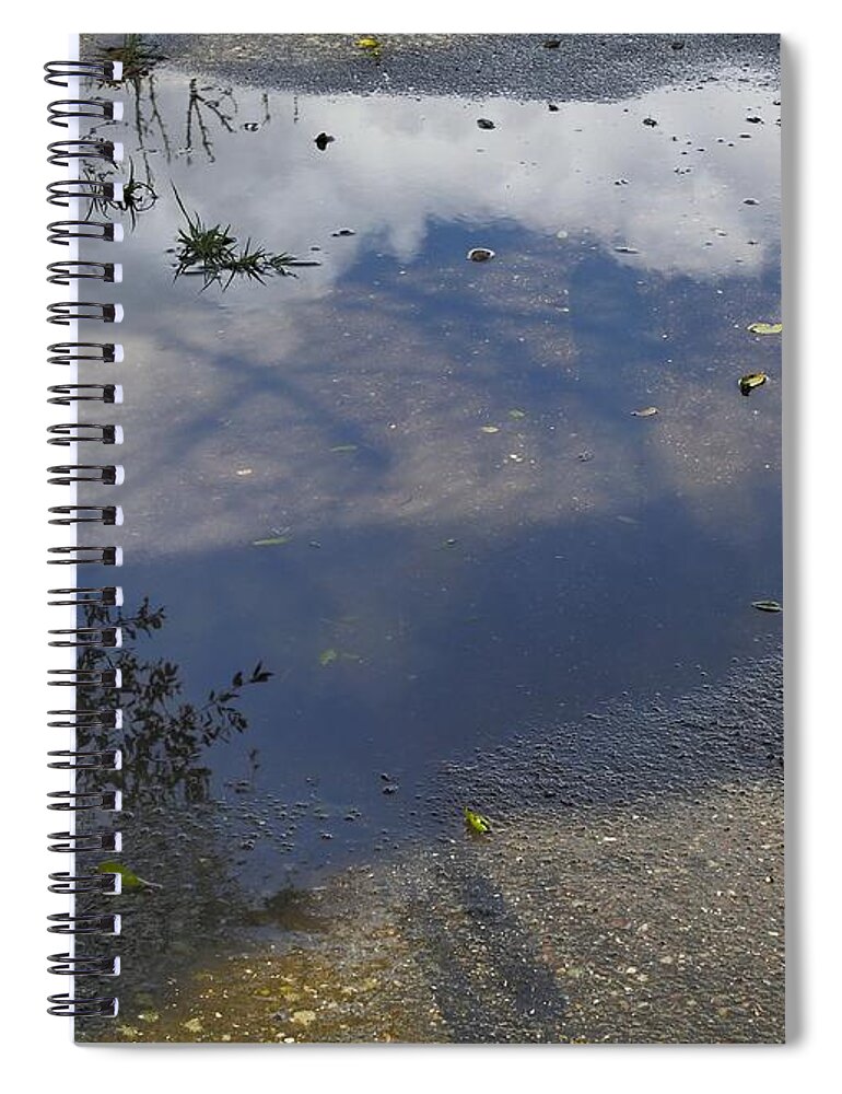 Winter Spiral Notebook featuring the photograph Winter Reflections by Richard Thomas