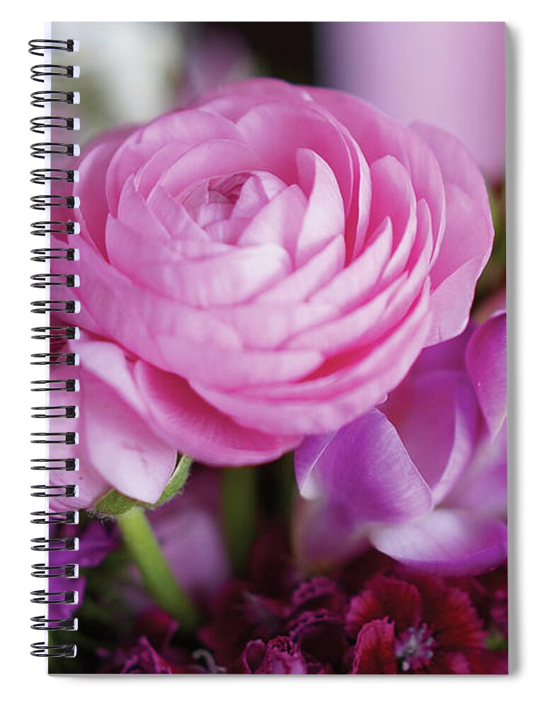 Flowers Spiral Notebook featuring the photograph With All My Love by Christine Chin-Fook