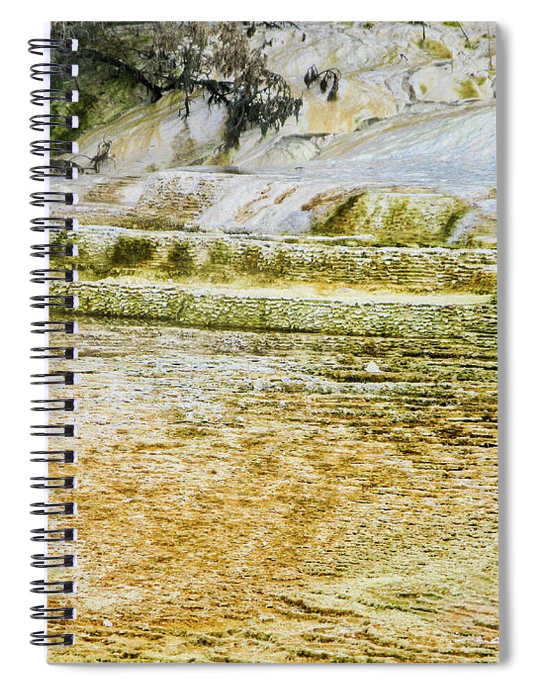 National Parks And Monuments Spiral Notebook featuring the photograph Yellowstone 4 by Segura Shaw Photography