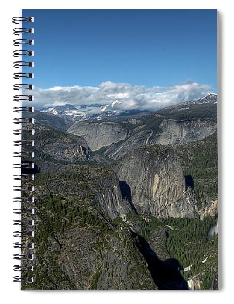 Tranquility Spiral Notebook featuring the photograph Yosemite Valley by Photo By Edward Kreis, Dk.i Imaging
